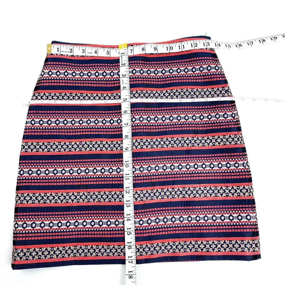 ANN TAYLOR LOFT | Mini Boho Pencil Skirt - Picture 6 of 12